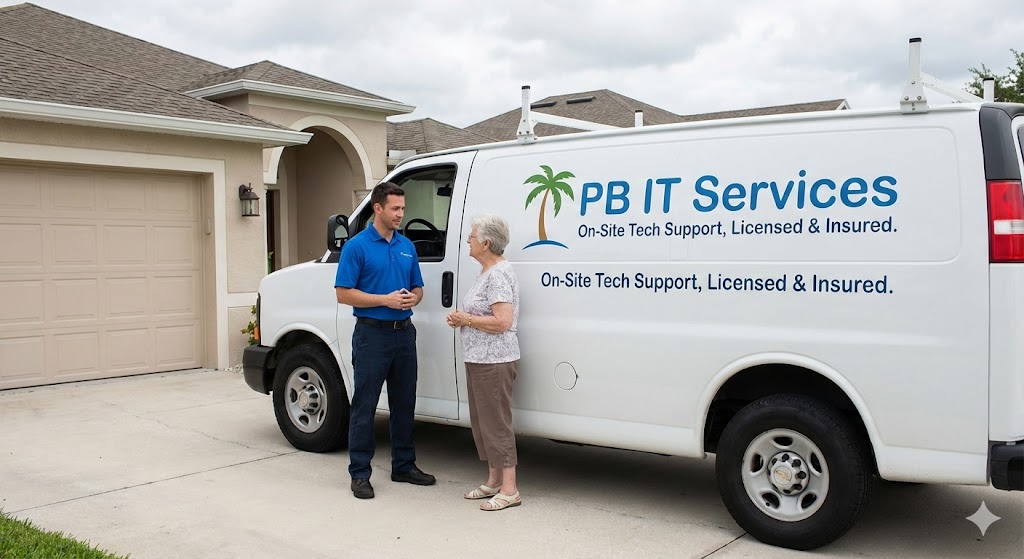 Palm Beach IT Services Van